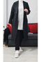 Water Repellent Black Women's Belted Fleto Pocket Trench Coat - 8
