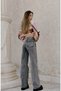 Kiah 90's Colorfast Smoked Lycra Super High Waist Loose Jean Trousers. (Super High.) Wide Leg. - 2