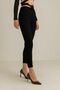 Women's E.x.t.r.a Black High Waist Jeans Pants No Fade Black Jeans