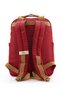 LEGEND Large Backpack Red, Durable WaterResistant Padded Laptop Maroon Daypack - 2