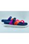Women's Colorful Non-Slip Sole Flexible and Comfortable Beach Pool Sea Home Garden Flip Flops - 3