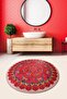 Colorful Clothespin - Diameter 100 cm Mat Bathroom Djt