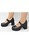Genuine Leather Women's Heeled Shoes 34-35-36-37-38-39-40 - 2