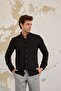 Men's Shirt Cotton Corduroy Buttoned Collar Modern Slim Fit Slim Fit - 3