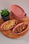 Dried Rose Sea Snack Bowl / Sauce Bowl 14 Cm 6 Pieces 557 - 2
