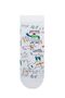 Guitar And Cartoon Pattern Men's Socks Set of 3 - 2