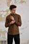 Men's Shirt Cotton Corduroy Buttoned Collar Modern Slim Fit Slim Fit - 2