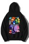 Unisex Oversize Reverse Face Make Room for New Emotions Hoodie