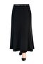 Women's Hijab Long Black Fish Skirt