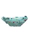 Baby Blue Flower Pattern Waist Bag/Waterproof Fabric/unisex/large Inner Volume - 3