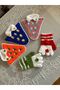 Trend Imb Hand Knitted 5 Pieces Mixed Color Fiber - 2