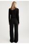 Extra High A.c.a.i.p S.o.l.m.a.z Black Loose Jeans Palazzo Trousers (SUPER HIGH NON-FADE) - 2