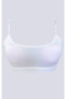 6040 Women's Padded Bra White