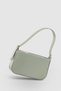 Women's Buckle Green Baguette Bag 208 - 3