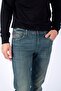Jagger Men's Slim Straight Slim Fit Regular Waist Straight Leg Jeans Blue - 2