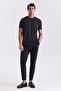 Black Slim Fit Crew Neck T-Shirt - 2