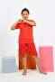Girl's Short Sleeve Combed Cotton Pajama Set with Shorts 20431