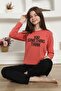 Girl's Combed Cotton Pajama Set 20423 - 7