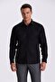 Black Comfort Fit Non-Ironing 100% Cotton Non-Iron Shirt