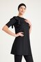 2157_volan Half Covered Lycra 3-Piece Hijab Swimsuit - 2