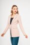 Single Button Classic Jacket Beige - 3