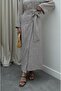 Wrapped Mink Skirt and Shirt Set - 7