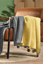 Colorist Double Sided Cotton Blanket with Pompom 180X220 cm