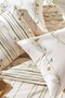 Reborn Ranforce Single Duvet Cover Set Levi -Cream - 2