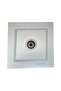 Karea Satellite Socket Silver Module+Cover+Frame