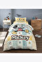 Mickey Mouse Star Single Disney Licensed Elastic Fitted Bed Sheet Quilted Children's Duvet Cover - 2