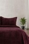 Merinos Modern Line 3 Piece Blanket Set - Purple