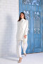 White Jumpsuit with Jacket 32-9357 - 4