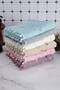 Yoncagül Pompom Set of 6 Hand and Face Towels - Assortment - 4