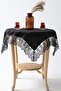 Fatih Laced Velvet Fiskos Cover - Black