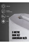 100% Cotton 46 Thread American Cloth Raw Cloth Punch Fabric - White 500X220 cm