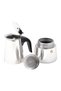 Stainless Steel Moka Pot, 300 ml, Induction Base, 6-Cup Espresso Maker - 3