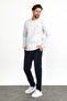 سويت شيرت رجالي باللون الرمادي من Basic Daily Crew Neck - 5