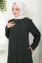 Nihan Collar Stoneed Ferace Khaki Hm2485 - 6