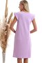 20333416 Single Jersey Dress with Shoulder Detail Lila - 6