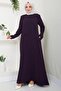 Nihan Collar Stoned Ferace Plum Hm2485 - 2