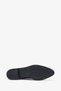 Pure Black Genuine Leather Ballerinas - 2