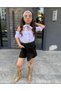 Kokoş New Season Shorts Skirt and Neck Detail Suit |   Between 5/6 Years - 2