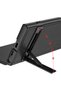 Galaxy S24 Ultra Case Camera Protected Carbon Design Zore Droga Stand Card Holder Cover Case-Siy - 2