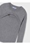 Female Child Gray Sweater 7308 - 3