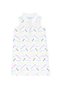 Girl's White Knitted Dress 50263648-Vr013 - 2