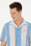 Men's Cobalt Blue Short Sleeve Shirt 50263670-Vr045 - 2