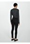Mid-Waisted Skinny Jean Trousers - 4