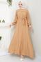 Robal Belted Dress Camel Hm2451