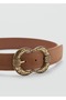 Leather Belt with Buckle