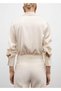 Satin draped shirt - 4